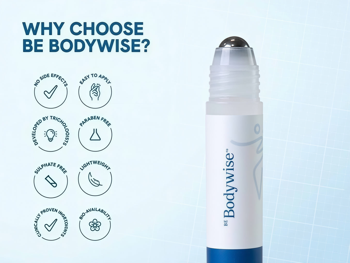 Be Bodywise Hair Growth Serum Roll On